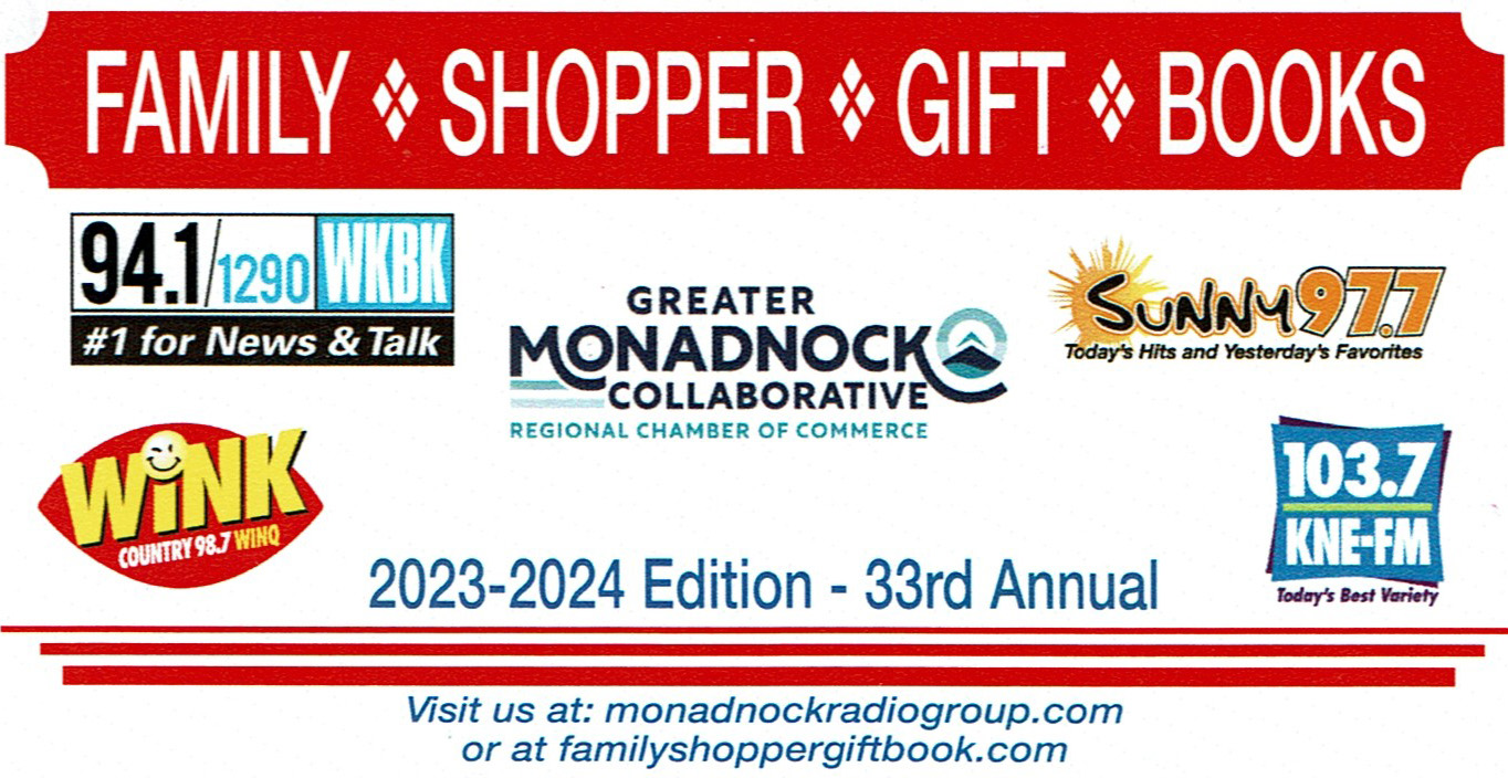 Family Shopper Gift Book Keene NH